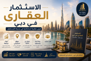 الاستثمار العقاري في دبي 2026 | الفرص والمزايا وأهم النصائح